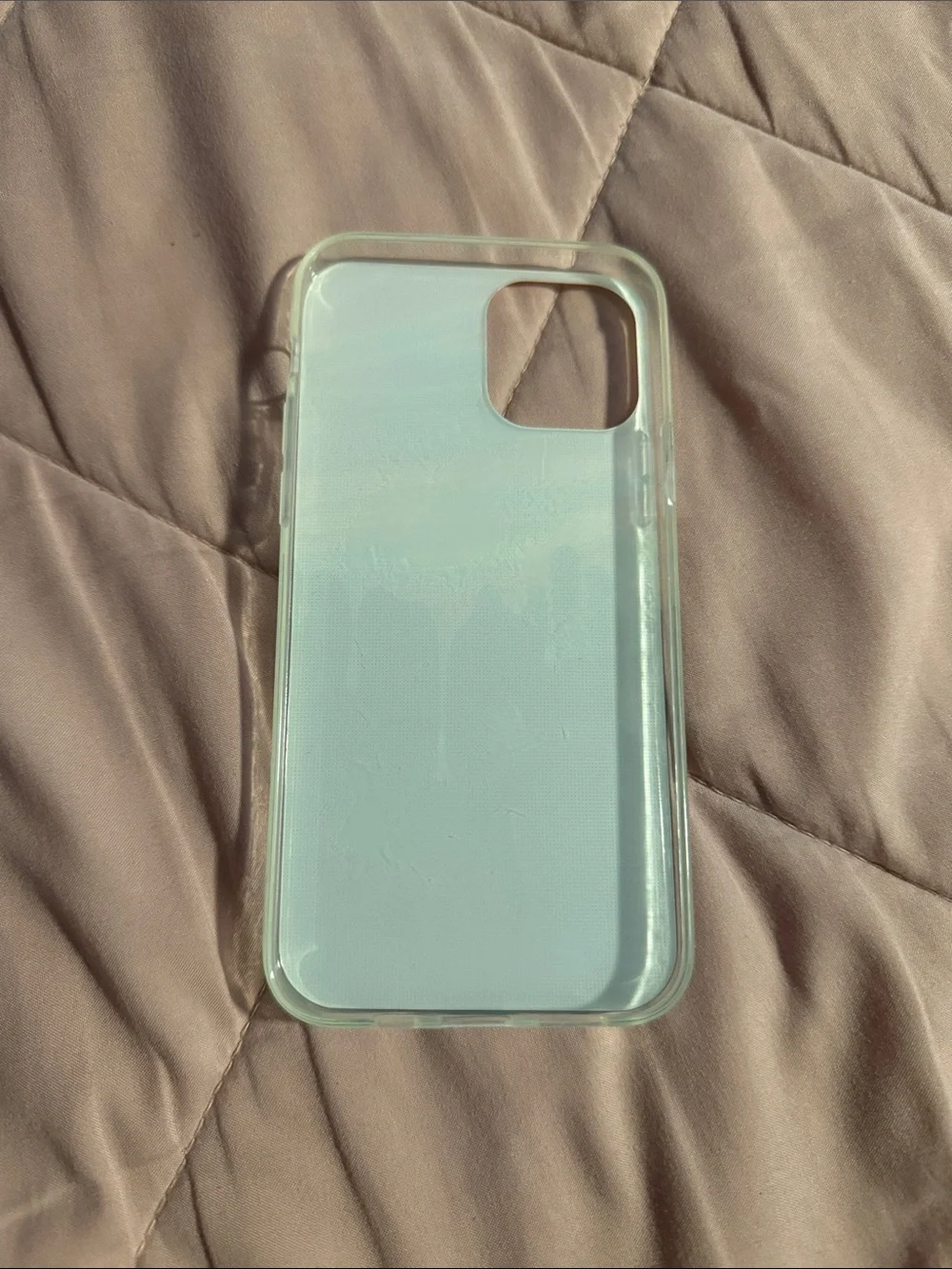 Holographic Pink & Black Drip Protective Phone Case - Matte